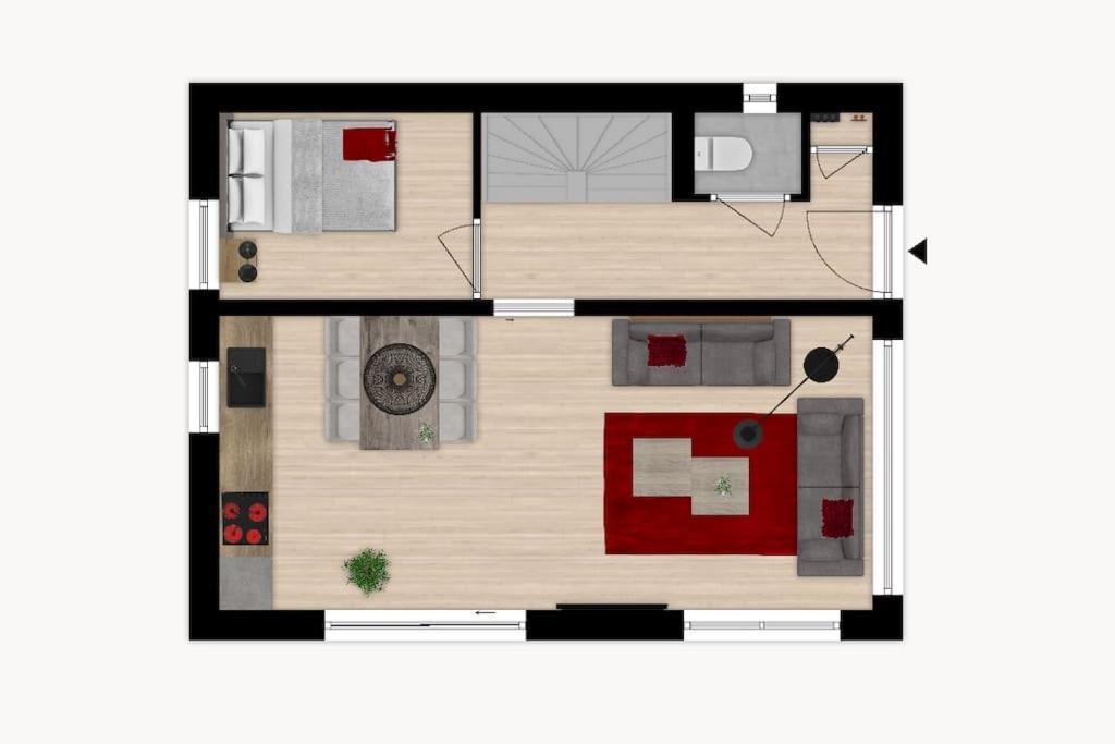 זאוטלנדה Vakantiewoning 1 Aan Zee, 400 Meter Van Het Strand מראה חיצוני תמונה
